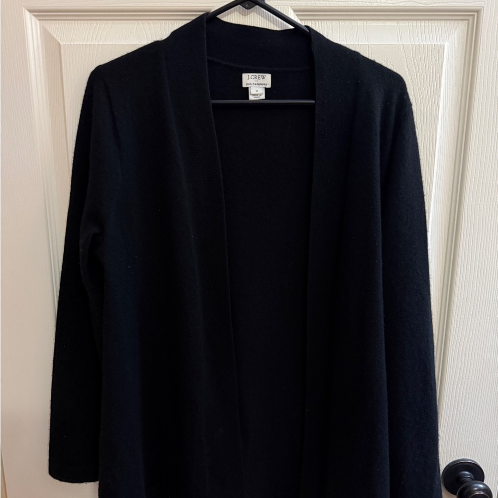 J. Crew Women's Black Cashmere Sweater